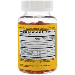 GummiKing, Жевательный мармелад Лютеин Омега-3, 60 жевательных мармеладок