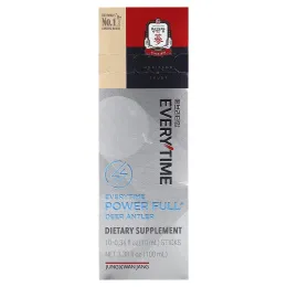 JungKwanJang, Deer Antler, Everytime Power Full, 10 палочек по 10 мл (0,34 жидк. Унции)