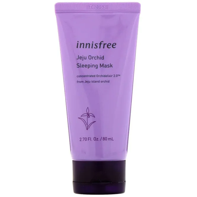 Innisfree, Ночная маска с экстрактом орхидеи, 80 мл