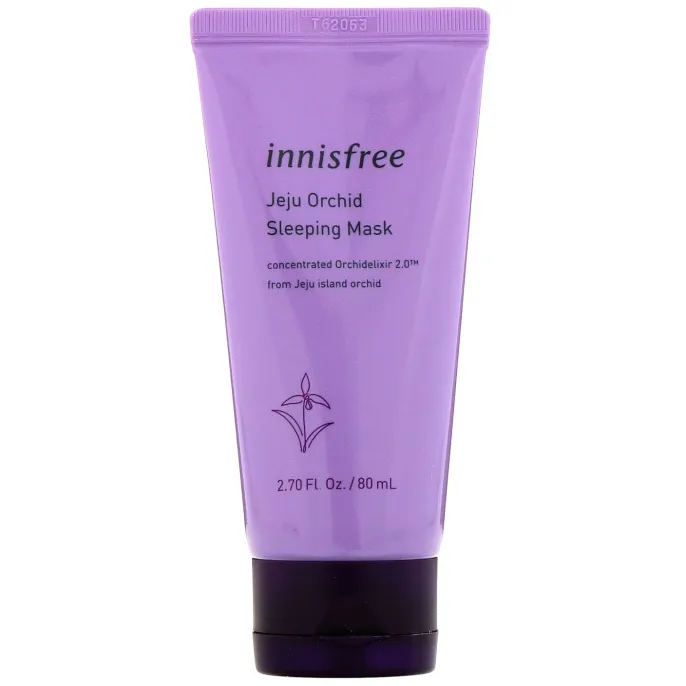 Innisfree, Ночная маска с экстрактом орхидеи, 80 мл