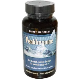 Daiwa Health Development, Peak Immune 4, 250 мг, 50 растительных капсул