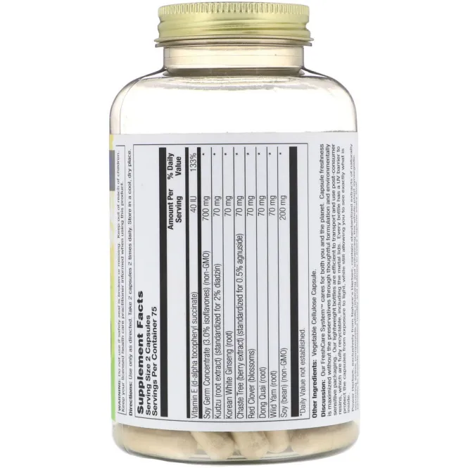 Nature's Herbs, Phyto Estrogen-Power, 150 вегетарианских капсул