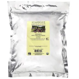 Starwest Botanicals, органические цветы и листья липы, нарезанные и просеянные, 453,6 г (1 фунт)