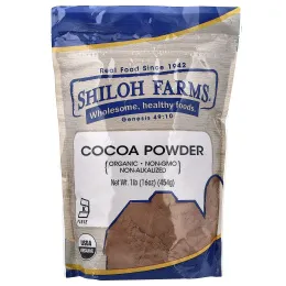 Shiloh Farms, органический какао-порошок, 454 г (16 унций)