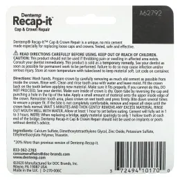 Dentemp, Recap-It, Cap & Crown Repair, 1,2 г (0,04 унции)