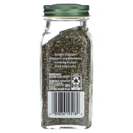 Simply Organic, Органический крупный черный перец, 70 г (2,47 унции)