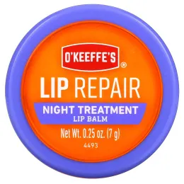 O'Keeffe's, Lip Repair, ночной уход, бальзам для губ, 7 г (0,25 унции)