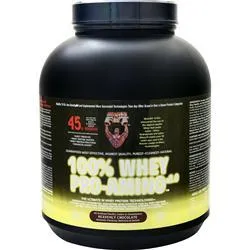 Healthy N Fit, 100% Сывороточный протеин Pro-Amino Небесный шоколад 5 фунтов