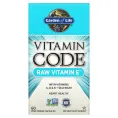 Garden of Life, Vitamin Code, натуральный витамин E, 60 овощных капсул