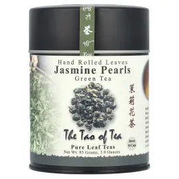 The Tao of Tea, свернутые вручную листья зеленого чая, жасминовый жемчуг, 85 г(3 унции)