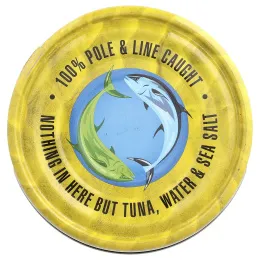 Sustainable Seas, Кусочки светлого тунца в воде, 142 г (5 унций)