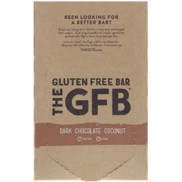 The GFB, Gluten Free Bar, Dark Chocolate Coconut, 12 Bars, 2.05 oz (58 g) Each