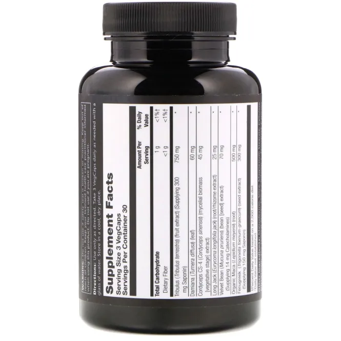 Natural Sport, Якорцы, Мака, Пажитник, Комплекс для мужчин, 90 вегетарианских капсул