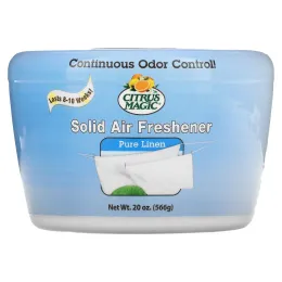 Citrus Magic, Твердый освежитель воздуха, чистый лен 20 унции (566 г)