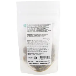 Sunbiotics, Органические закуски для гурманов, семена тыквы, сырный чипот, 42,5 г (1,5 унции)