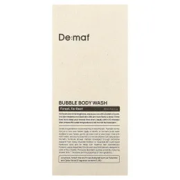 De:maf, пенка для мытья тела, лес, для отдыха, 280 мл (9,46 жидк. унции)