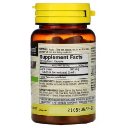 Mason Natural, Whole Herb Cat's Claw, 500 mg, 60 Capsules