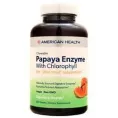 American Health, Жевательный фермент папайи с хлорофиллом 600 таблеток