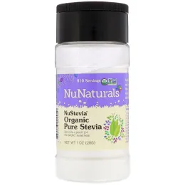 NuNaturals, Oрганическая чистая стевия, 28 г