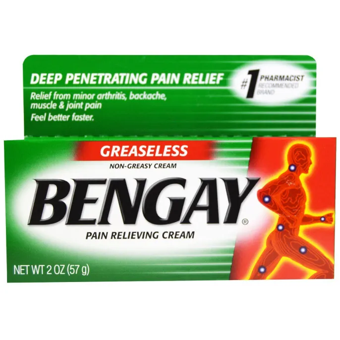 Bengay, Обезболивающий крем, нежирный, 2 унц. (57 г)