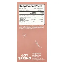 JoySpring, Burst B12, комплекс витаминов группы B, 60 мл (2 жидк. унции)
