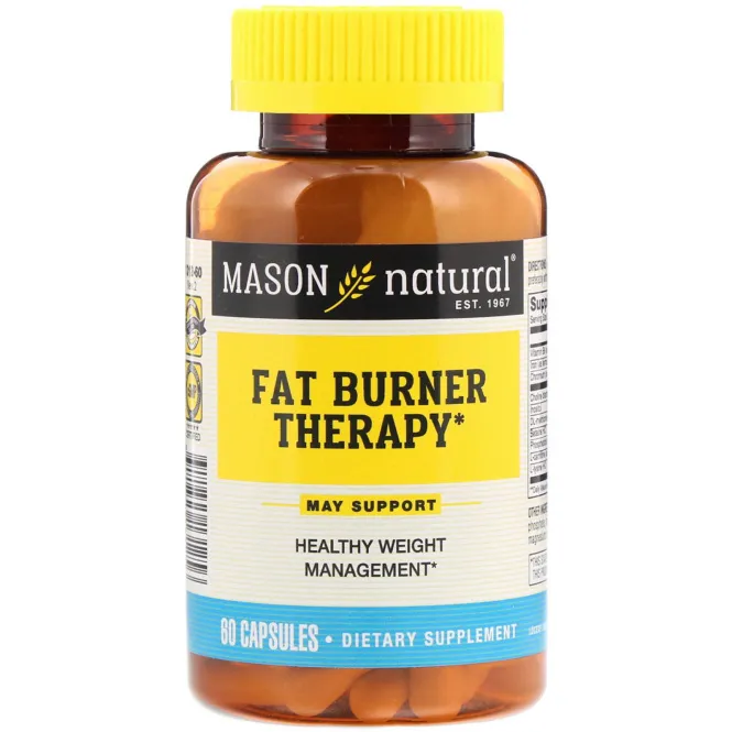 Mason Natural, Fat Burner Therapy, 60 Capsules