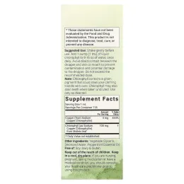 Micro Ingredients, жидкий хлорофилл, со вкусом свежей перечной мяты, 118 мл (4 жидк. унции)
