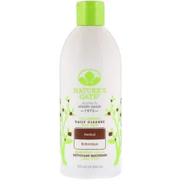 Nature's Gate, Травяной шампунь для ежедневного очищения, 18 жидких унций (532 мл)