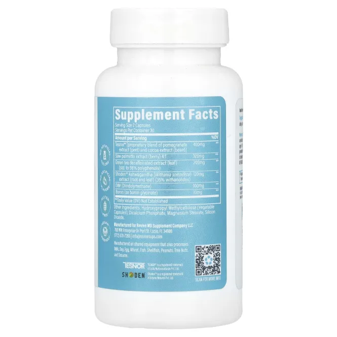 Revive, Men's Health, мужское здоровье, 60 вегетарианских капсул