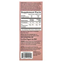 Legendairy Milk, Iron Organic Drops, для детей от 4 месяцев, вкусная вишня, 60 мл (2 жидк. Унции)