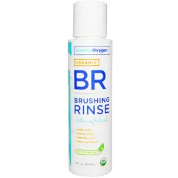 Essential Oxygen, Органическая жидкость для полоскания рта, перечная мята, 3 жидких унции (88 мл)