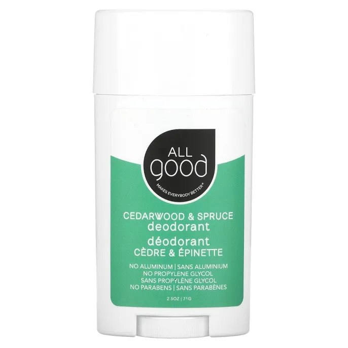 All Good Products, Дезодорант Кедровое дерево и ель 2,5 унции