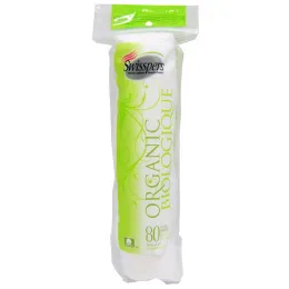 Swisspers (Organic Essentials), Органические ватные диски, 80 штук