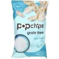 Popchips, Картофельные чипсы, морская соль, 4 унции (113 г)