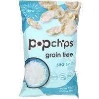 Popchips, Картофельные чипсы, морская соль, 4 унции (113 г)