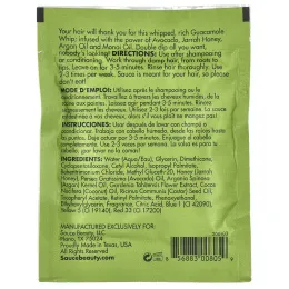 Sauce Beauty, Увлажняющая маска для волос, гуакамоле, 30 мл (1 жидк. Унция)