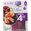 Plum Organics, Питательная смесь Mighty 4 для малышей, из 4 групп продуктов: яблоко-ежевика, фиолетовая морковь, греческий йогурт, овес и лебеда, 4 пакетика по 4 унции (113 г)