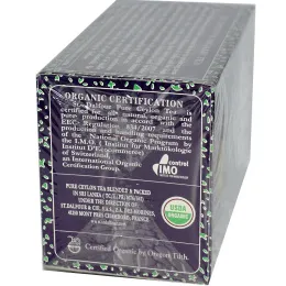 St. Dalfour, Органический цейлонский чай, 25 пакетиков, 1,75 унции (50 г)