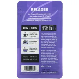 Tiesta Tea Company, листовой чай премиального качества, лаванда и ромашка, без кофеина, 25,5 г (0,9 унции)