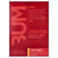 Raw Nutrition, Bum, увлажнение, электролитная формула, фруктовый пунш, 20 пакетиков по 5,8 г (0,2 унции)