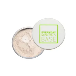 Everyday Minerals, Полуматовая рассыпчатая основа под макияж,  тон слоновая кость 1N, .17 унций (4.8 г)