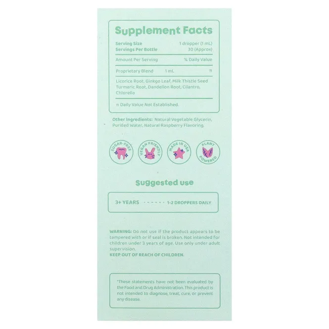 JoySpring, DetoxZee Herbal, 30 мл (1 жидк. Унция)