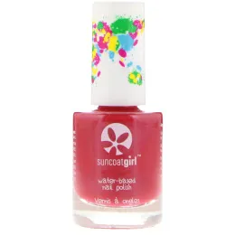 SuncoatGirl, Лак для ногтей на водной основе, клубничный восторг, 0,3 унции (9 мл)