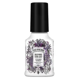 Poo-Pourri, Туалетный спрей Before-You-Go, лаванда и ваниль, 59 мл (2 жидк. Унции)