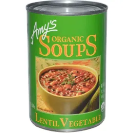 Amy's, Органический овощной суп из чечевицы, 14,5 унций (411 г)