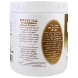 Organic Mushroom Nutrition, Траметес разноцветный, грибной порошок, 7,14 унц. (200 г)