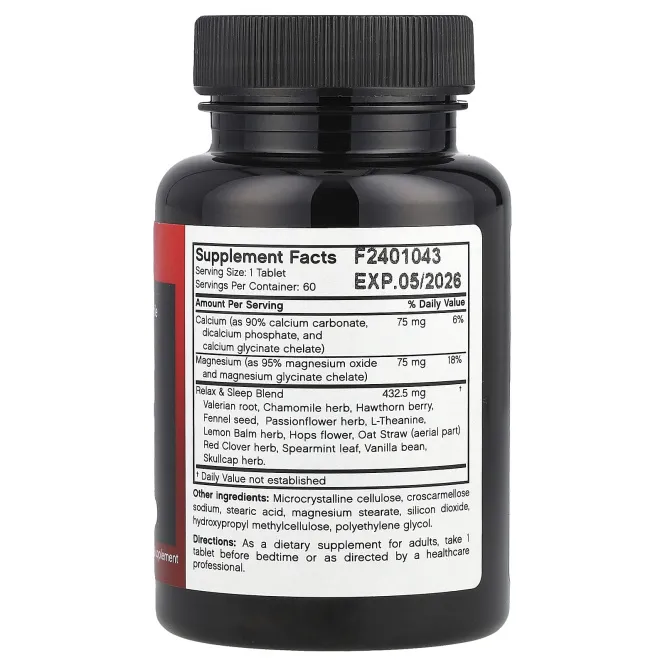 FutureBiotics, Расслабление и сон, 60 растительных таблеток