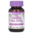 Bluebonnet Nutrition, Хелатированное железо, 18 мг, 90 капсул в растительной оболочке