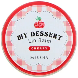 Missha, Бальзам для губ "Мой десерт", вишня, 15 г