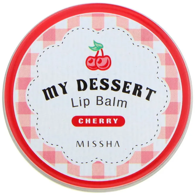 Missha, Бальзам для губ "Мой десерт", вишня, 15 г